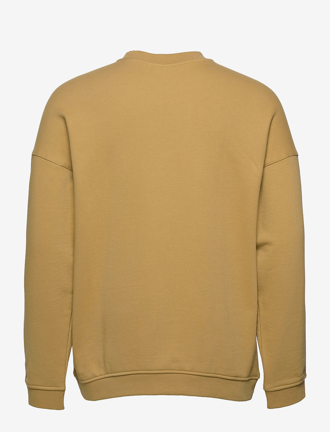 Adidas originals authentic three stripe high neck shop sweatshirt in yellow
