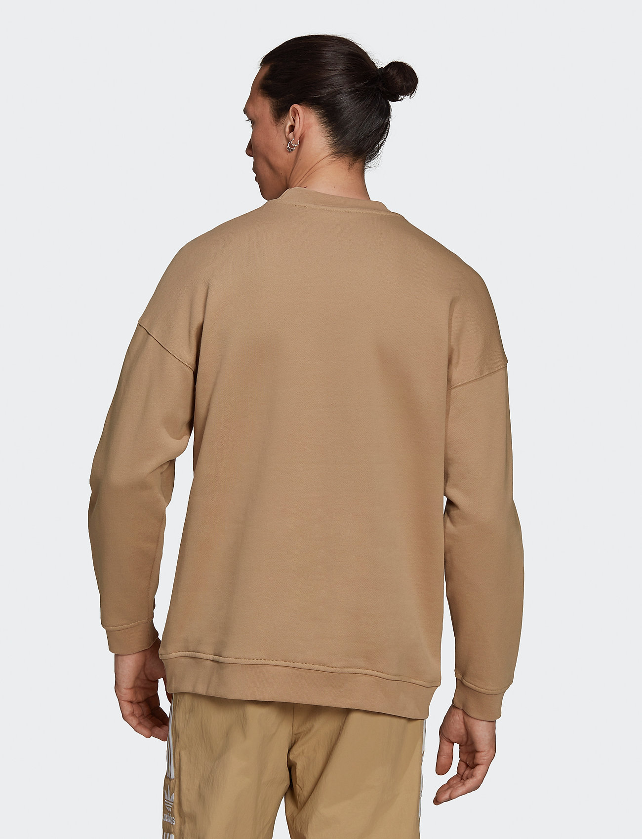 adidas Originals - Adicolor Classics Lock-Up Trefoil Crewneck Sweatshirt - beiton - 3