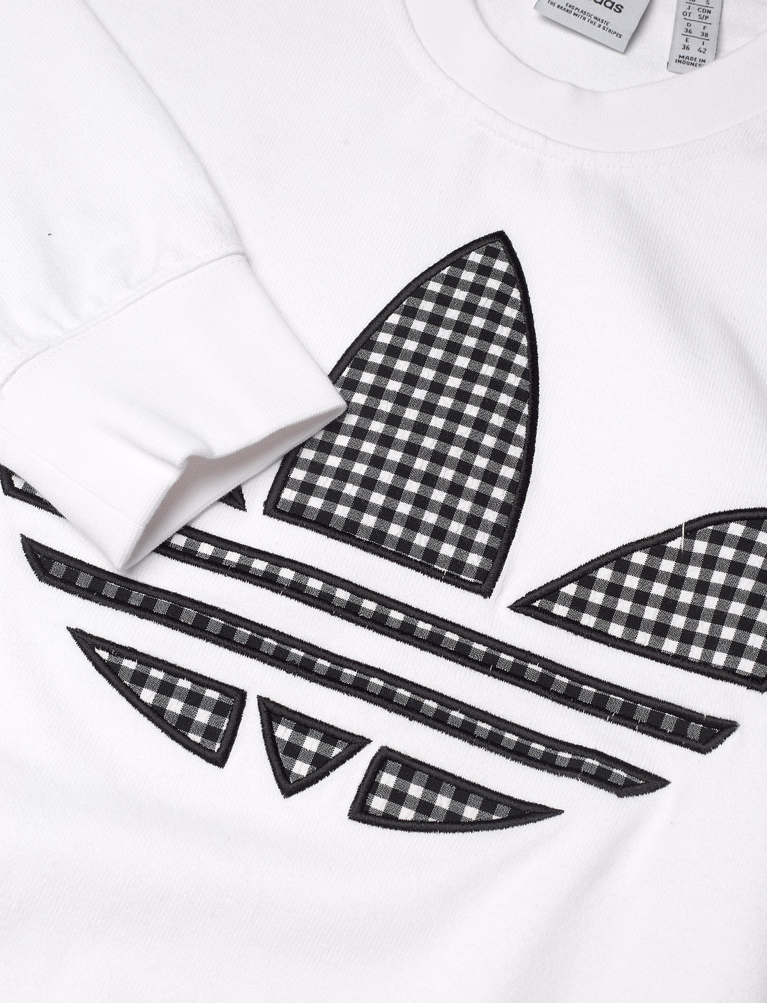 Adidas originals shop trefoil oversized sweatshirt