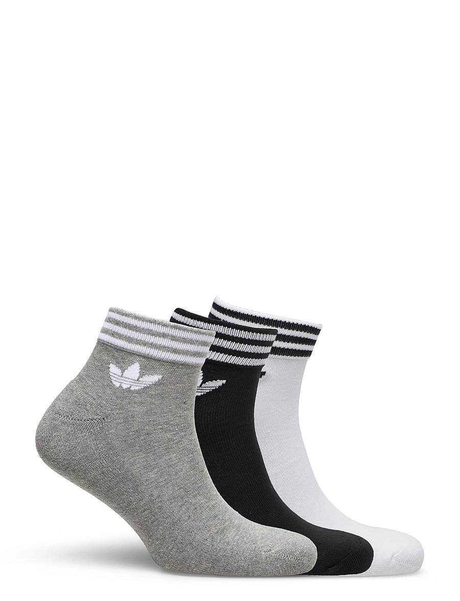 adidas Originals - TREF ANK SCK HC - sport socks - white/mgreyh/black - 1