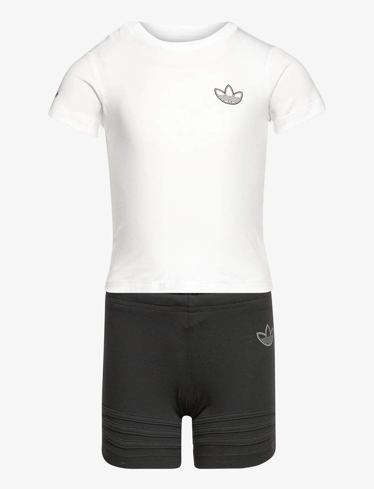 adidas Originals - SPRT Collection Shorts and Tee Set - laveste priser - white - 0