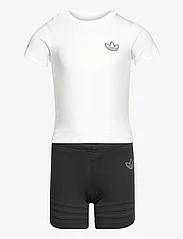 adidas Originals - SPRT Collection Shorts and Tee Set - laagste prijzen - white - 0
