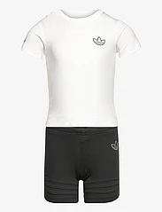 adidas Originals - SPRT Collection Shorts and Tee Set - laveste priser - white - 0