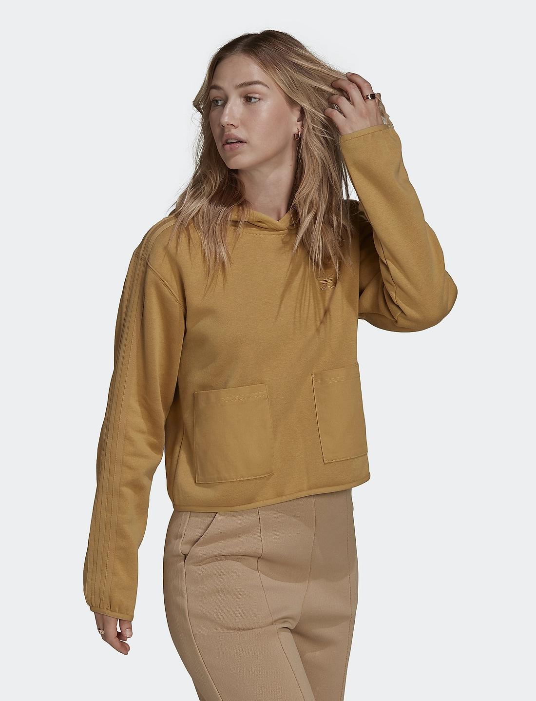 Adidas top twill hoodie