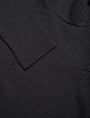 adidas Originals - Cropped Rib Longsleeve - trumpos palaidinukės - black - 2