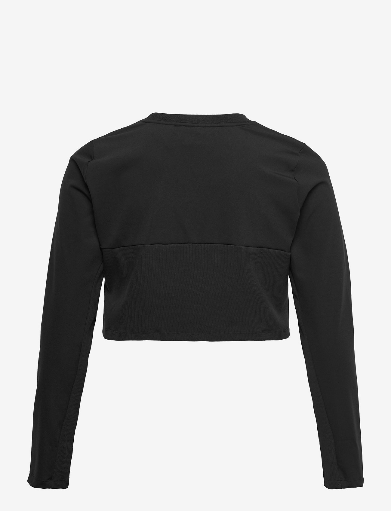 adidas Originals - Always Original Rib 2In1 Ls Top (Plus Size) - navel shirts - black - 1