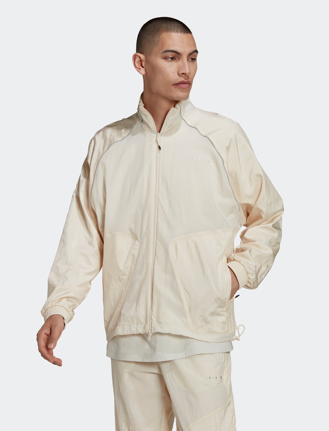 adidas Originals Reveal Material Mix Track Top Windjassen Boozt