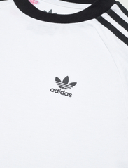 adidas Originals - 3 stripes tee - t-shirts à manches courtes - white - 3