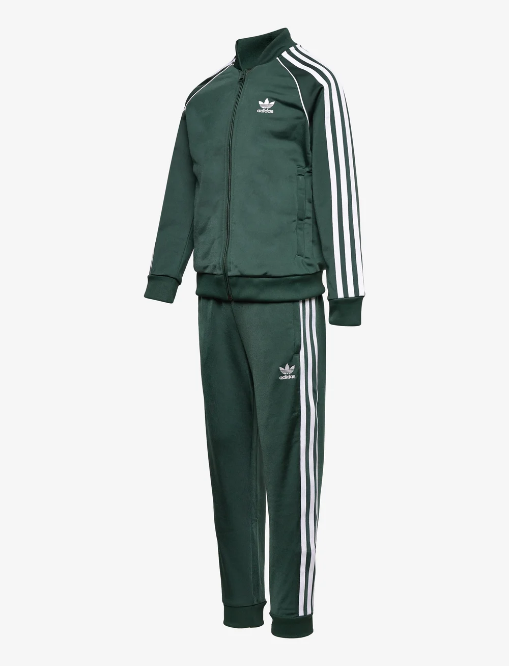 Adidas dark green tracksuit sales