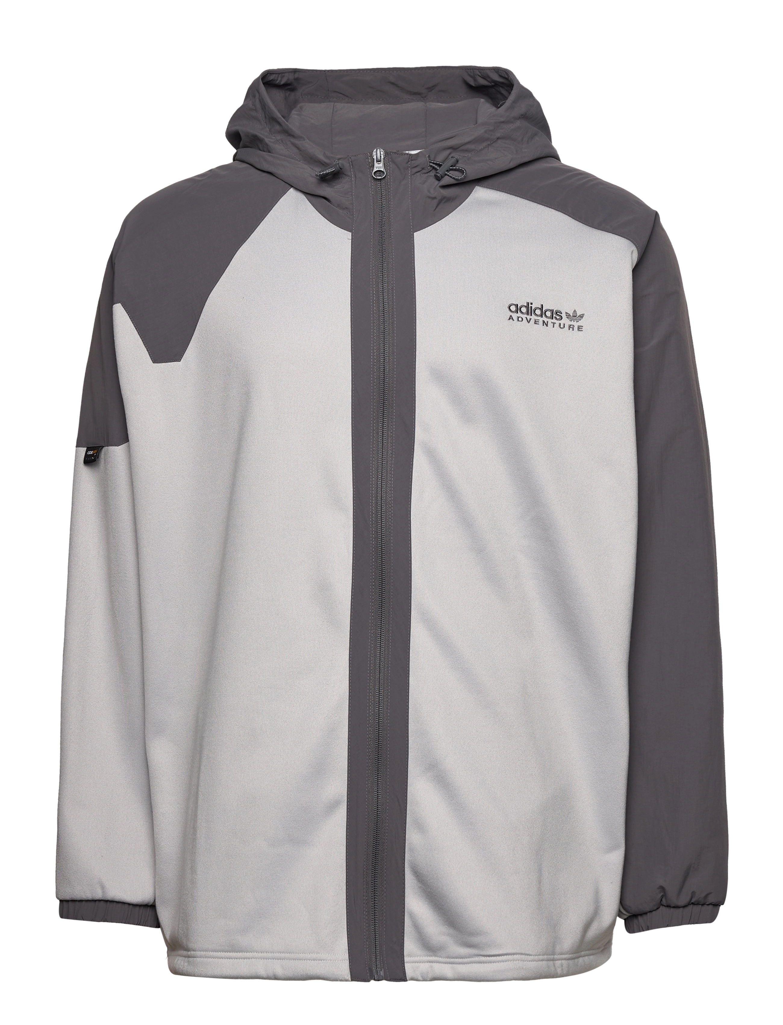 adidas Originals - adidas Adventure Winter Fabric Mix Hoodie - gretwo/grefiv - 1