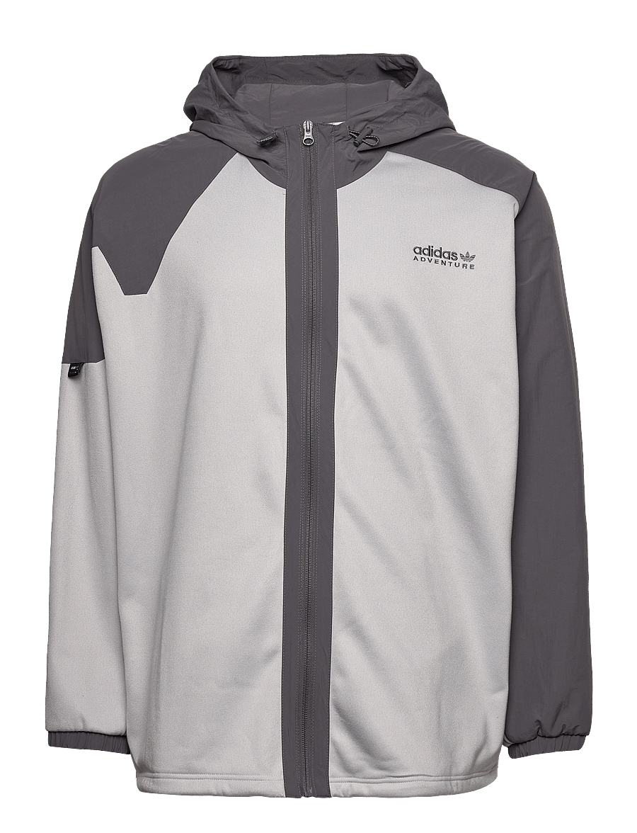 adidas Originals - adidas Adventure Winter Fabric Mix Hoodie - gretwo/grefiv - 1