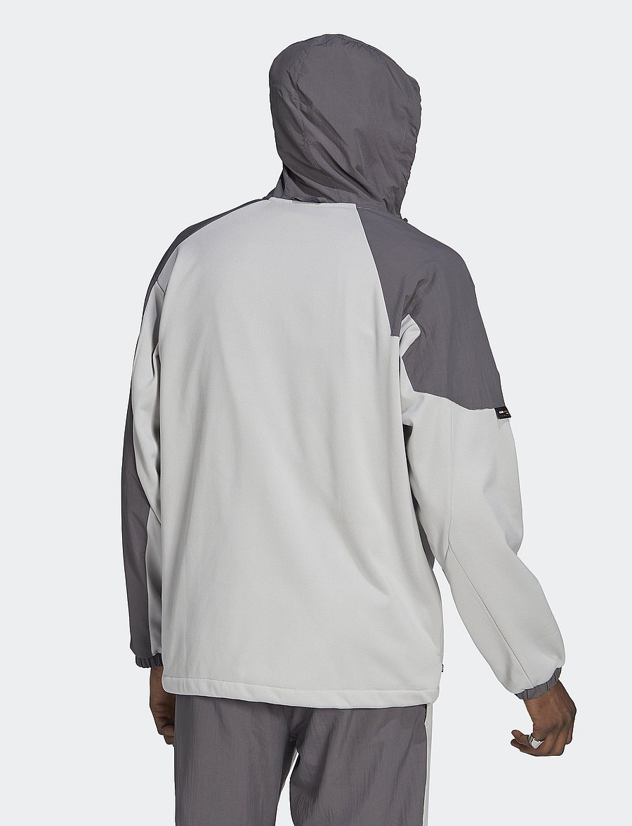 adidas Originals - adidas Adventure Winter Fabric Mix Hoodie - gretwo/grefiv - 3