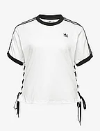 Always Original Laced T-Shirt (Plus Size) - WHITE