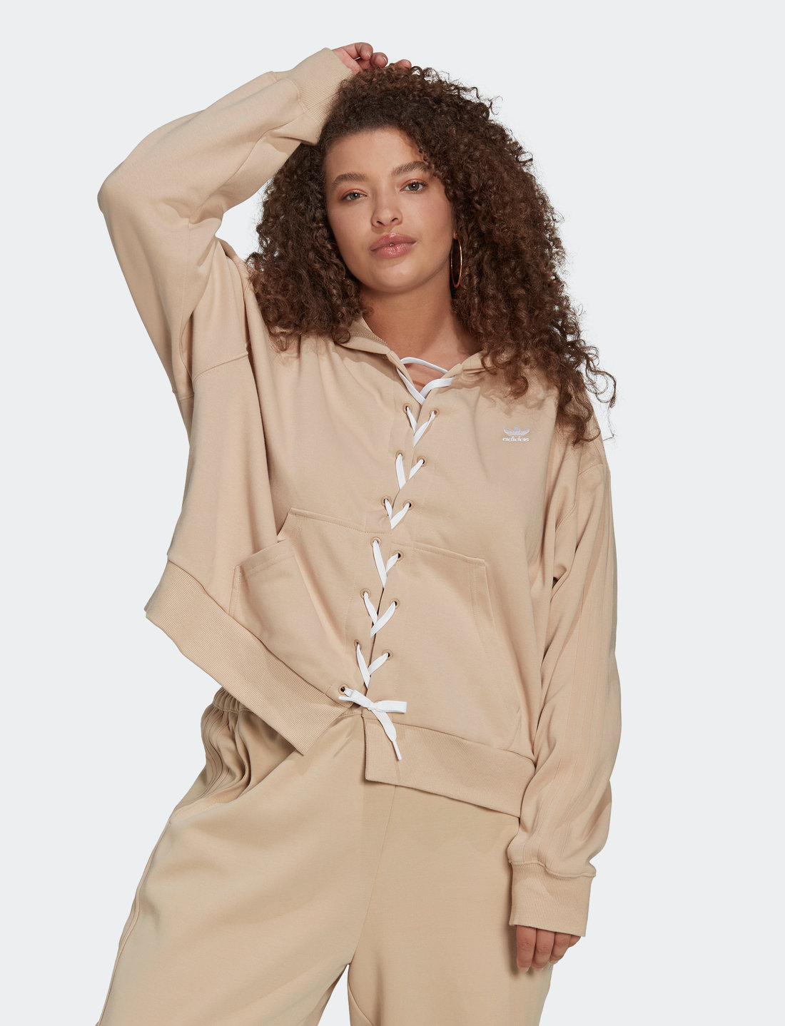Always Original Laced Hoodie Plus Size