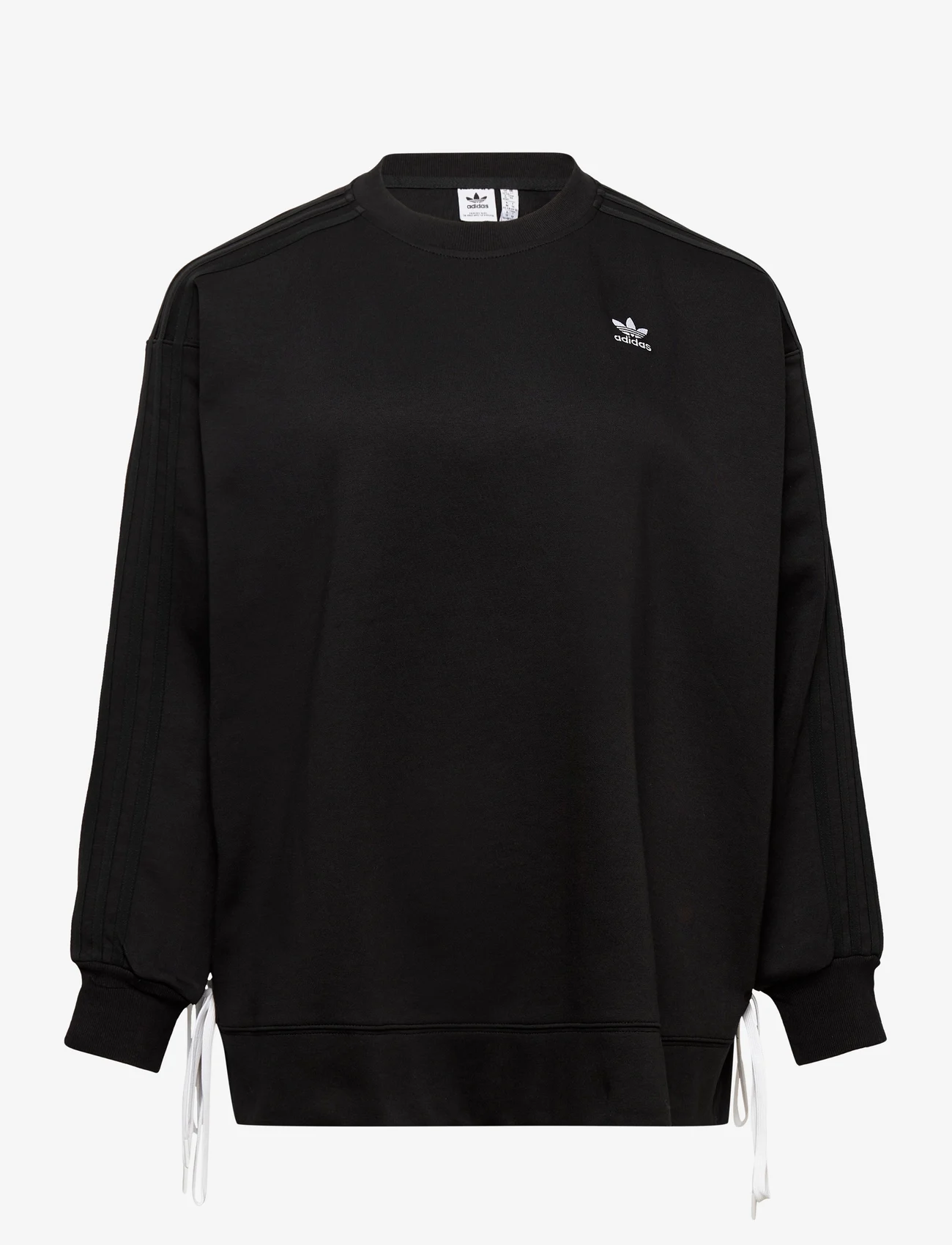 adidas Originals - Always Original Laced Crew Sweatshirt (Plus Size) - sievietēm - black - 0