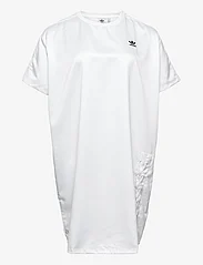 adidas Originals - TEE DRESS - marškinėlių tipo suknelės - white - 0