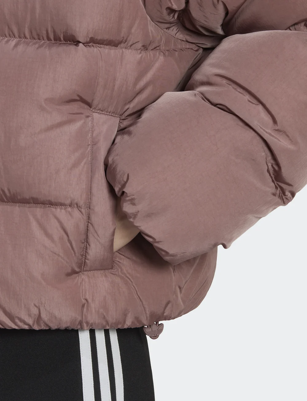 Adidas originals short down filled jacket sales