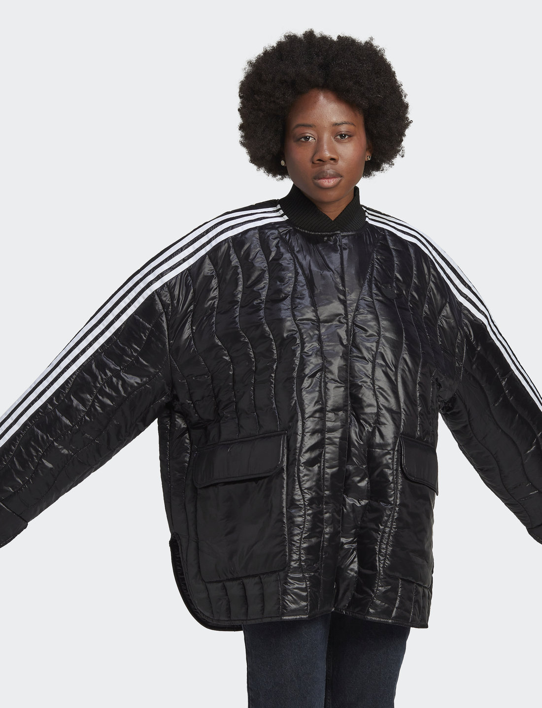 Adidas superstar 2025 quilted jacket