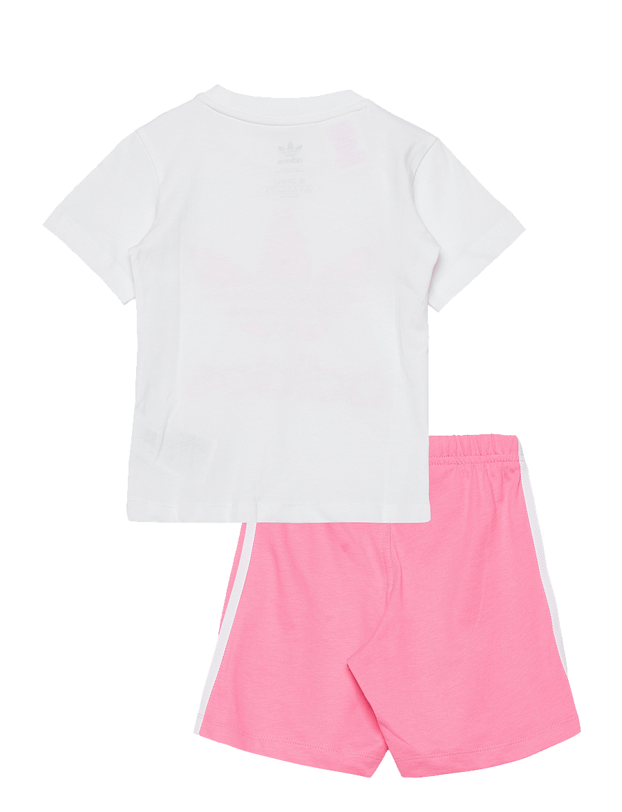 adidas Originals - SHORT TEE SET - white/blipnk - 1