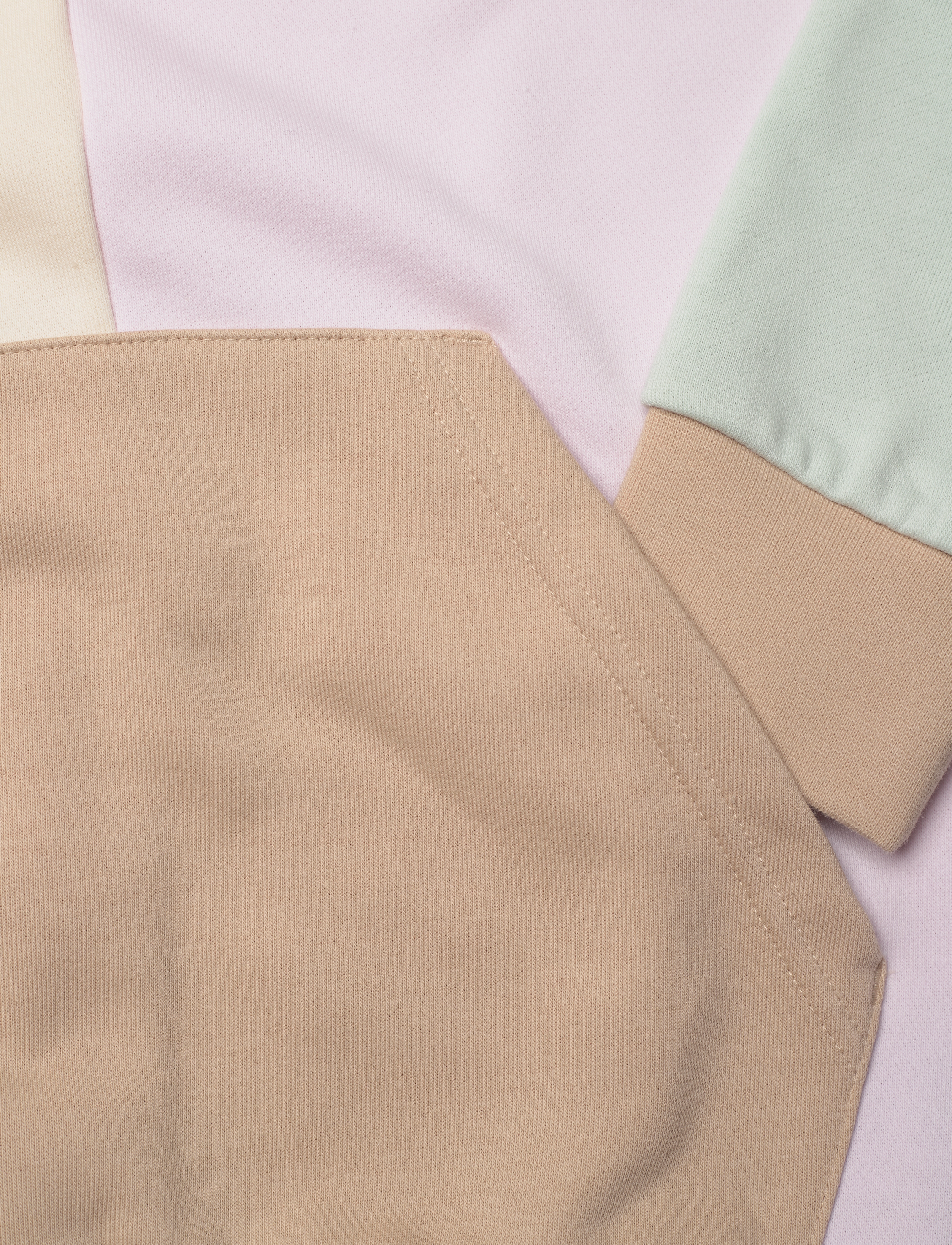 adidas Originals - Colorblock Hoodie - wonwhi/magbei/lingrn/ - 3