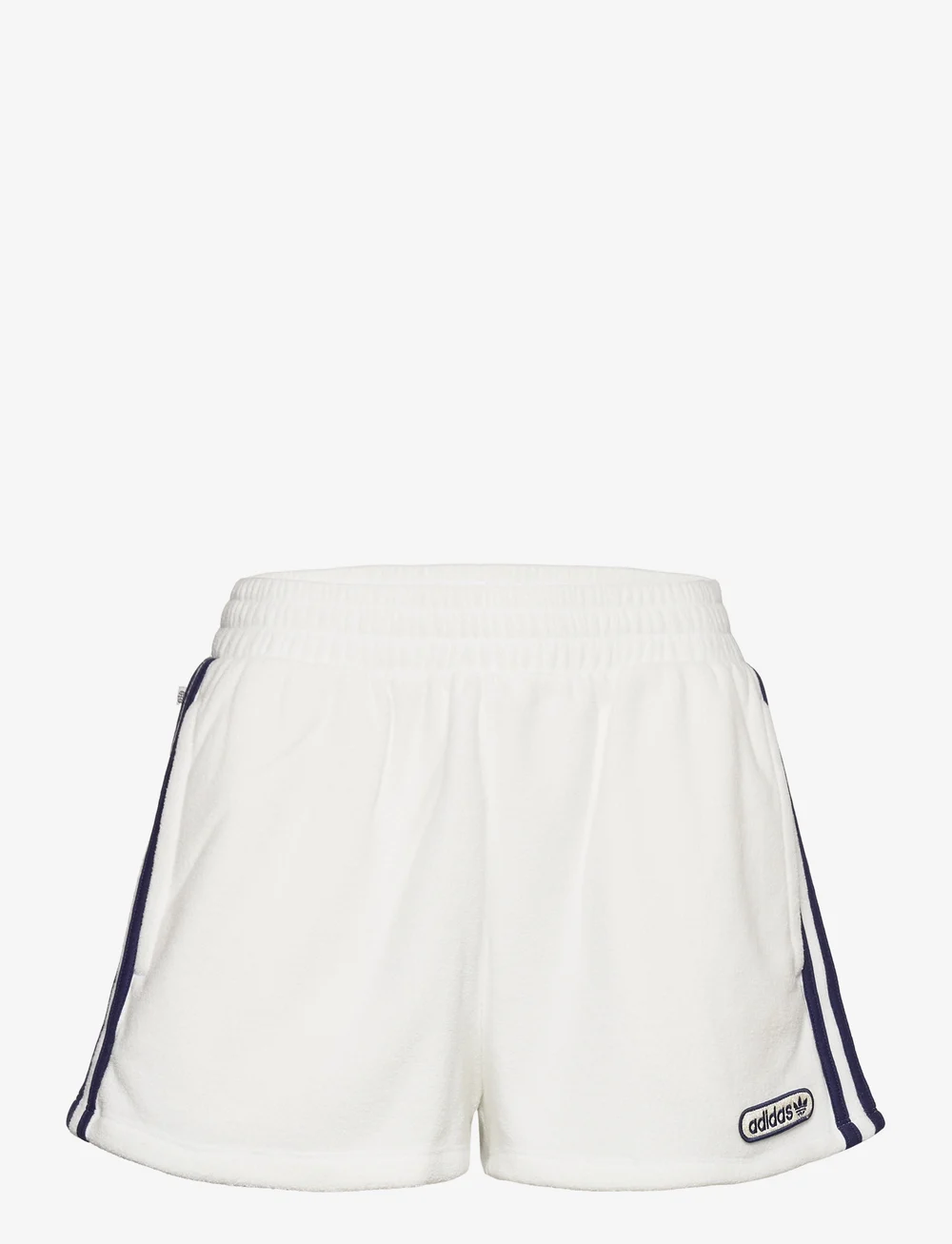 adidas Originals High waist Towel Terry Shorts korte broeken winkel bij Booztlet