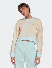 adidas Originals - Allover Print Sweatshirt - kvinder - almblu/hazora - 2