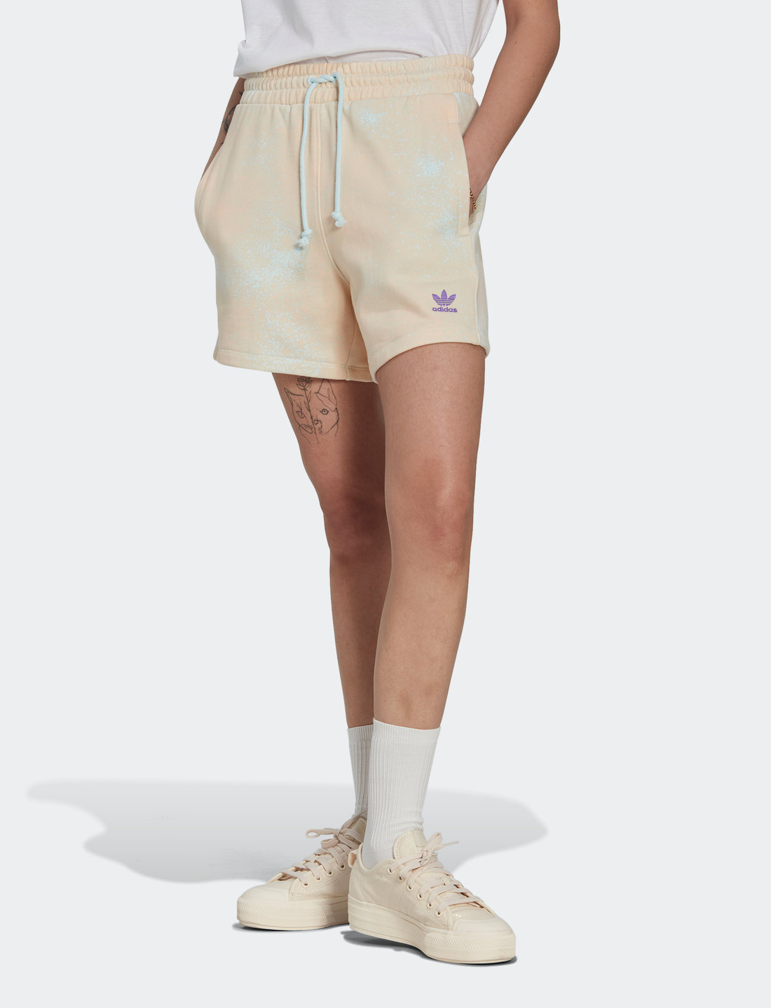 adidas Originals Allover Print Loose Shorts Casual korte broeken