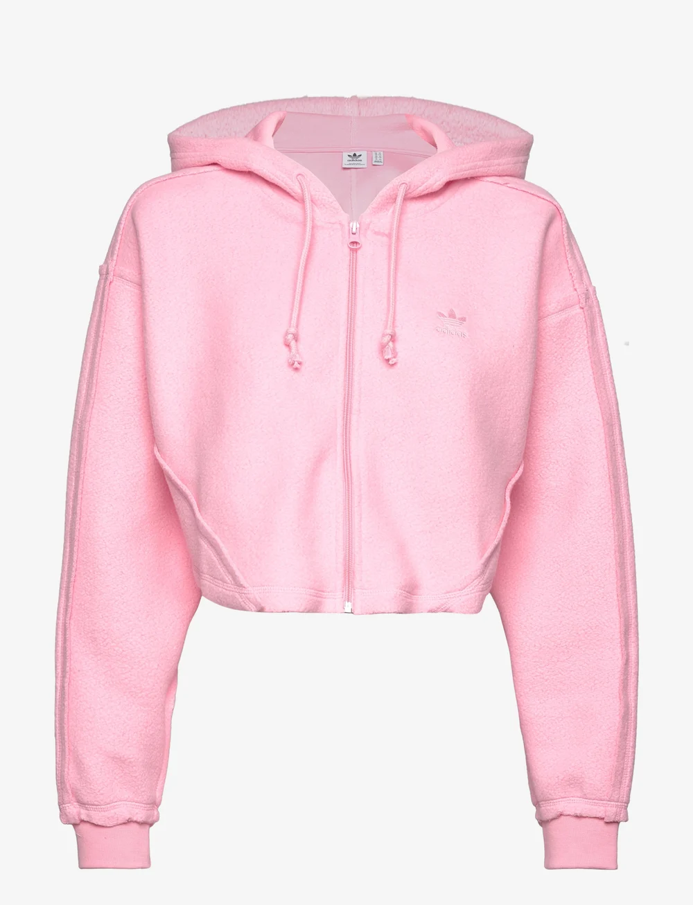 adidas Originals Crop Full zip Loungewear Hoodie Boozt
