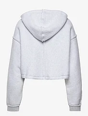 adidas Originals - Crop Full-Zip Loungewear Hoodie - džemperiai su gobtuvu - lgreyh - 1