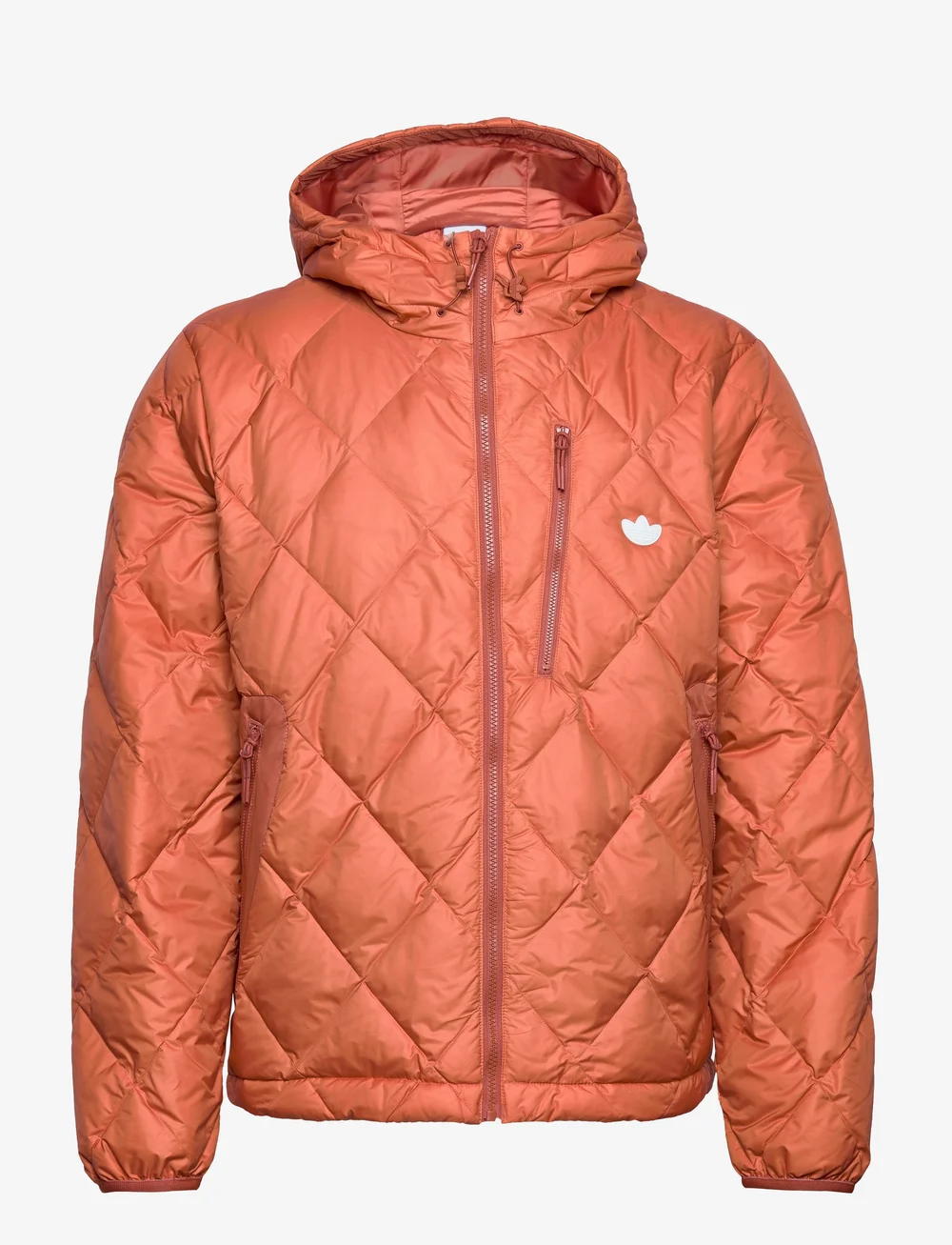 Adidas quilt top fur parka