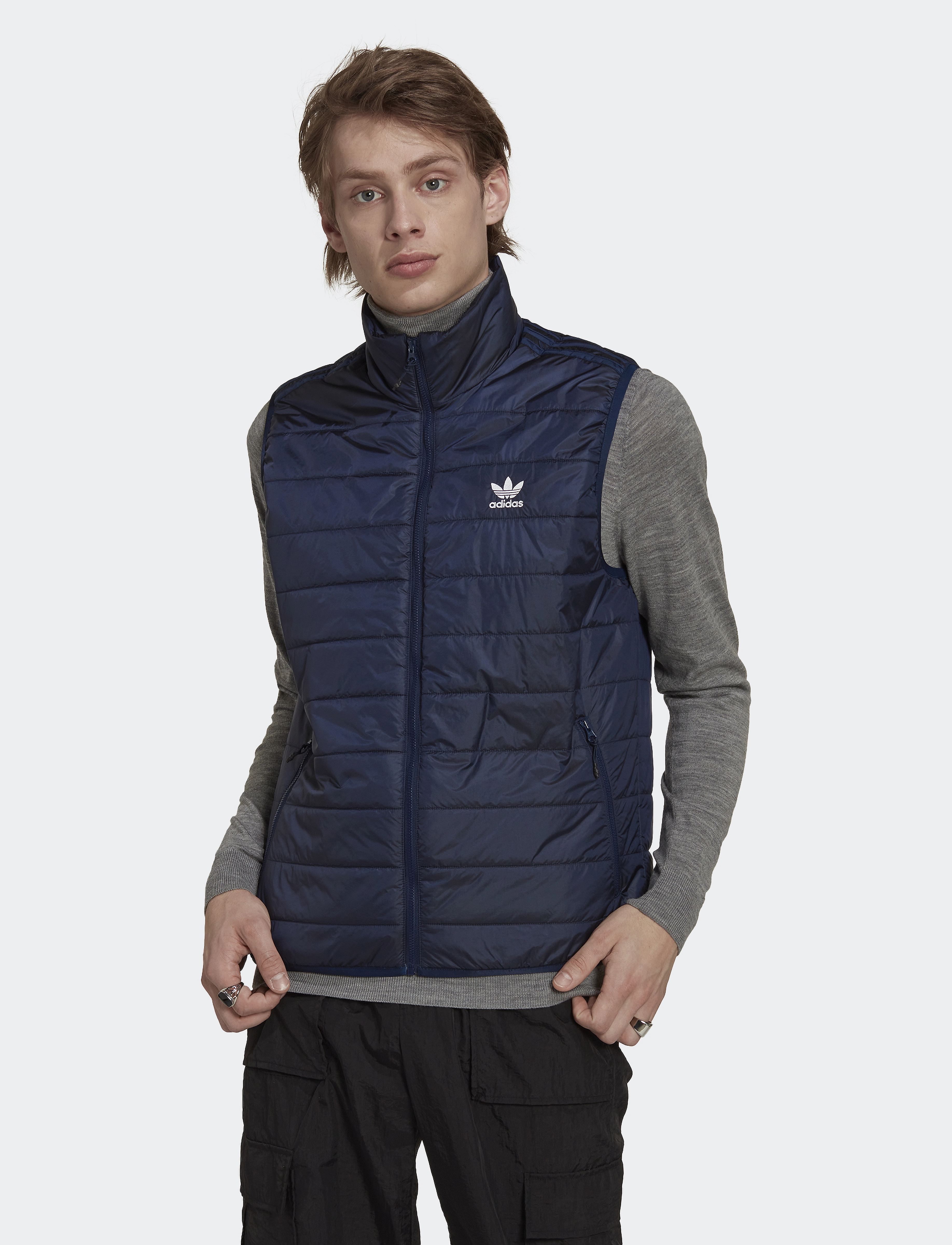 adidas Originals - Padded Stand Collar Puffer Vest - nindig - 2