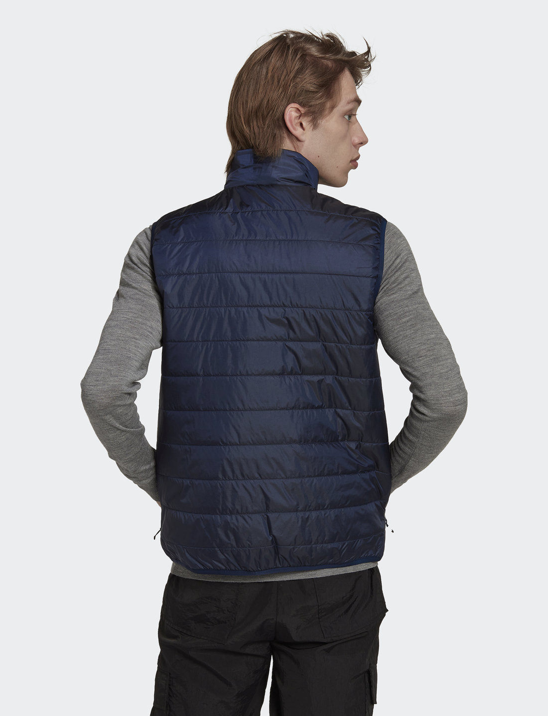 Padded Stand Collar Puffer Vest