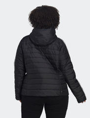 adidas Originals - Hooded Premium Slim Jacket (Plus Size) - vinterjakker - black - 3