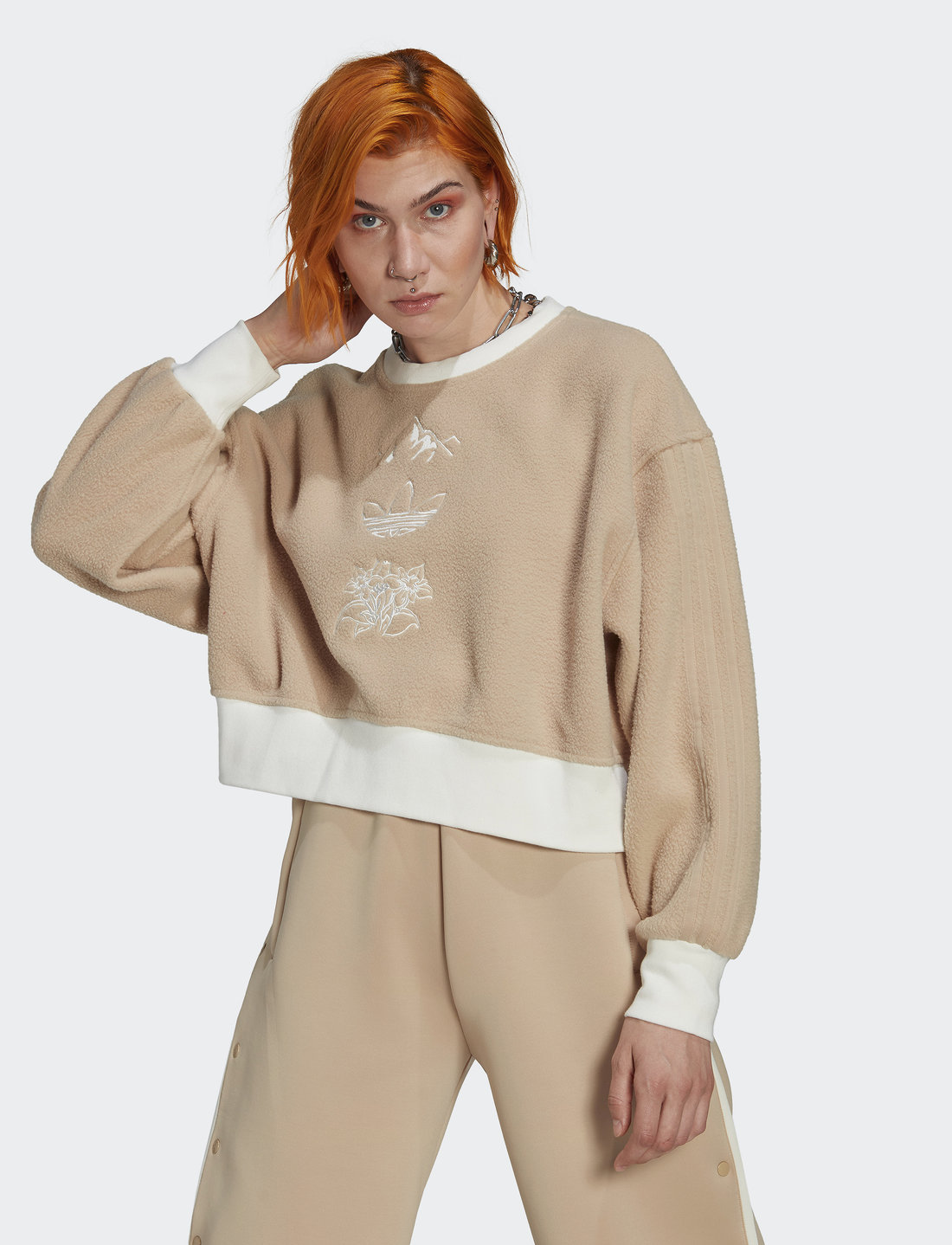 Adidas originals polar fleece hoodie on sale