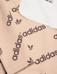 adidas Originals - Long Sleeve Crop Top W - navel shirts - halblu - 4