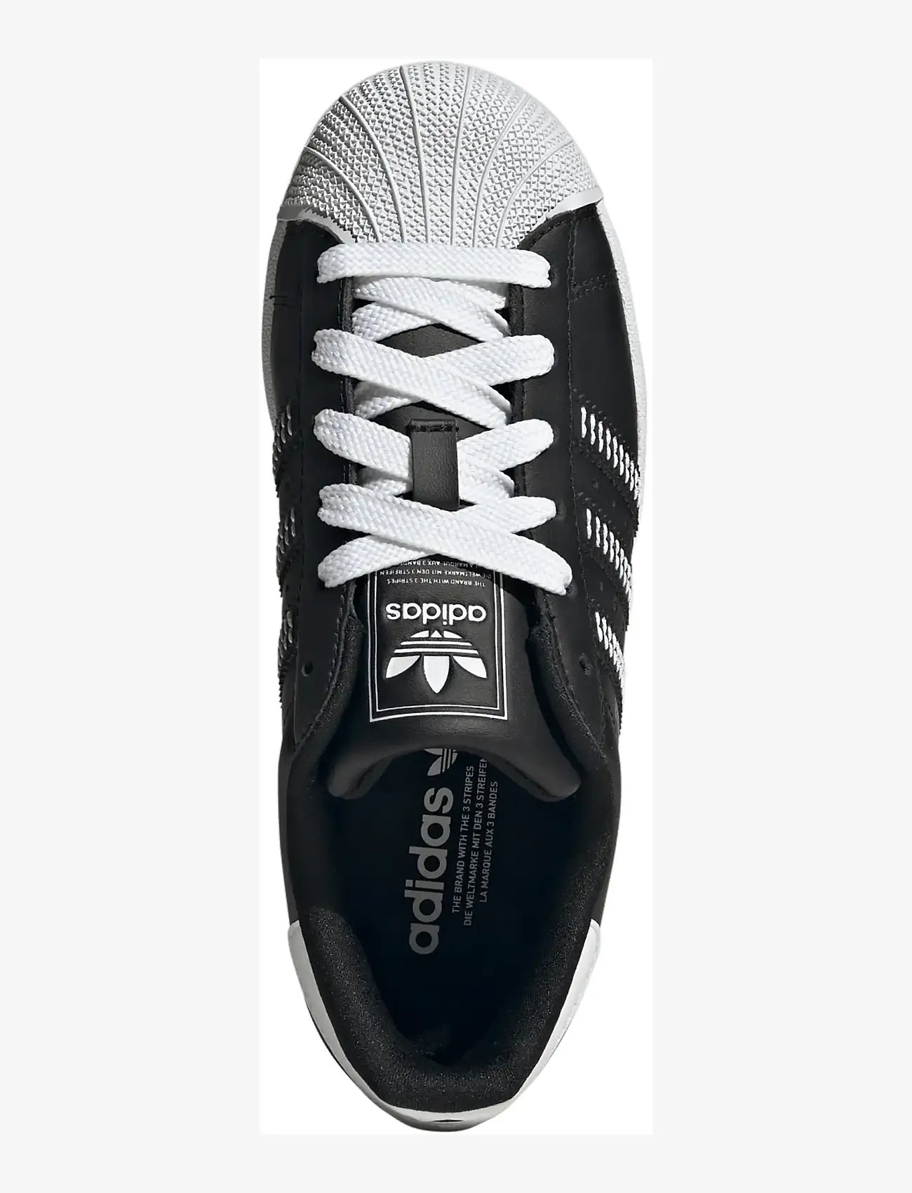 adidas Originals - SUPERSTAR II J - niedriger schnitt - cblack/ftwwht/ftwwht - 4