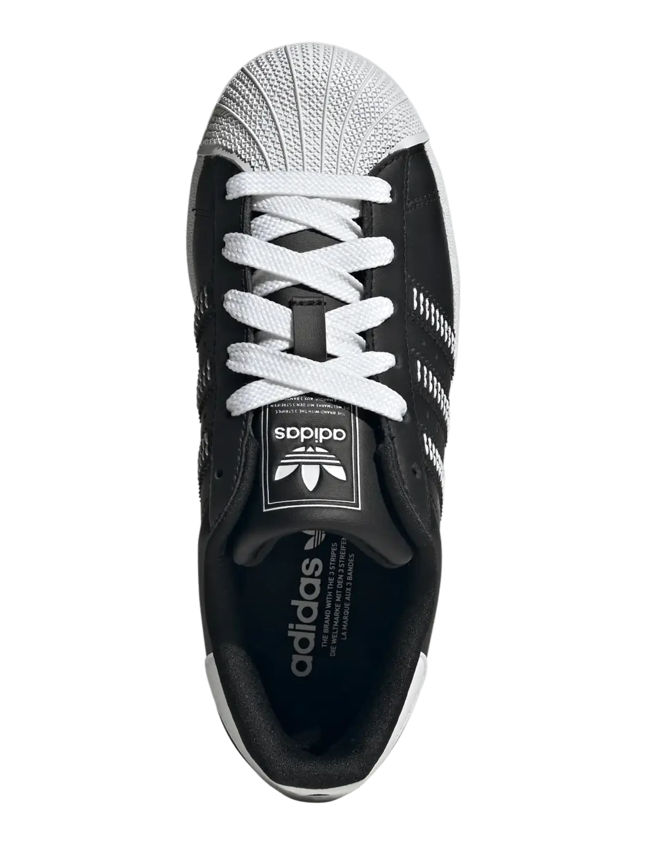 adidas Originals - SUPERSTAR II J - niedriger schnitt - cblack/ftwwht/ftwwht - 4