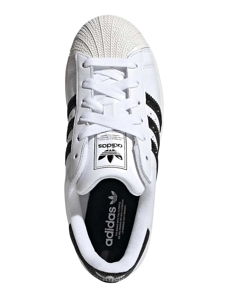 adidas Originals - SUPERSTAR II W - låga sneakers - ftwwht/cblack/owhite - 4