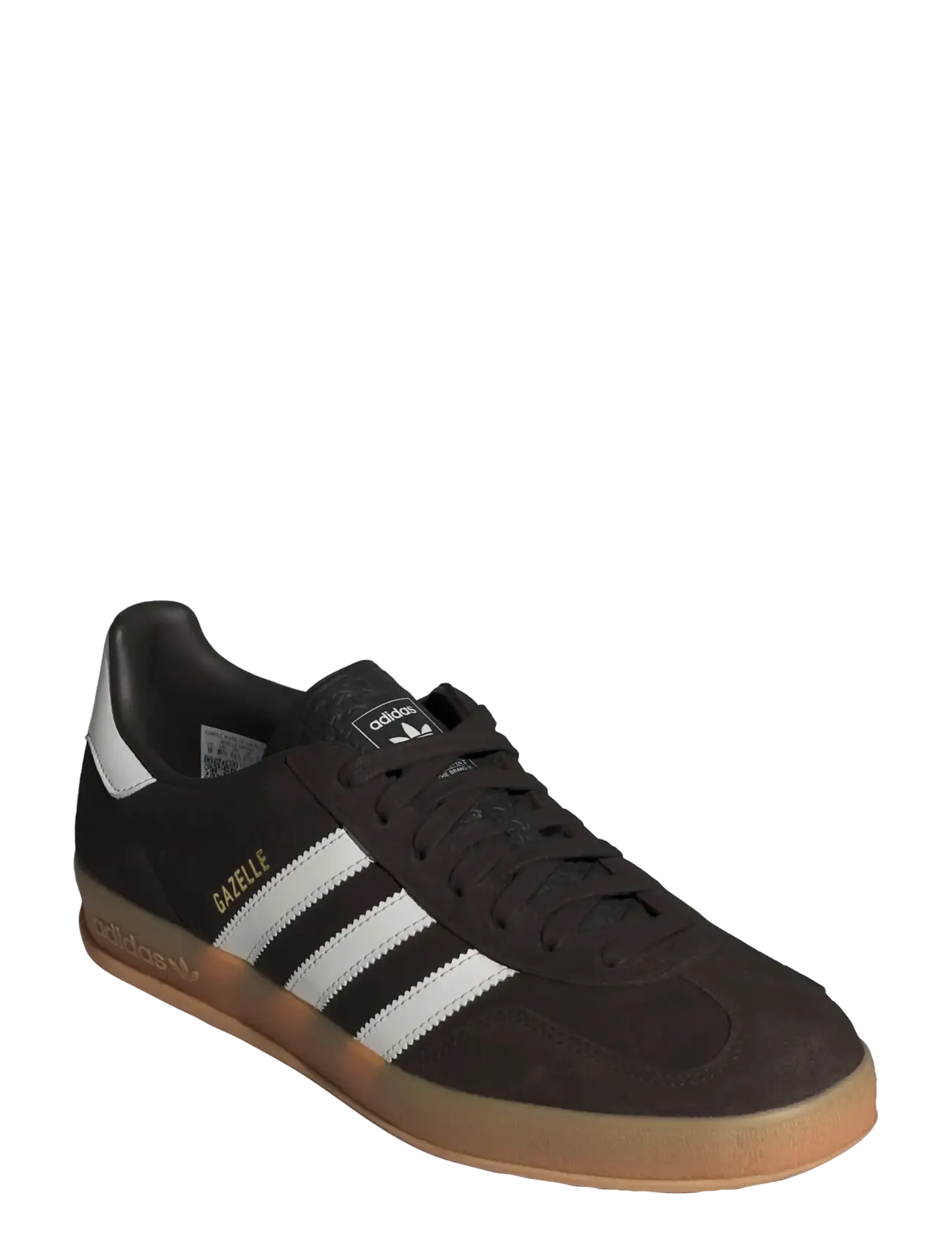 adidas Originals GAZELLE INDOOR - Kengät - AUCO/CWHITE/GUM2 / black