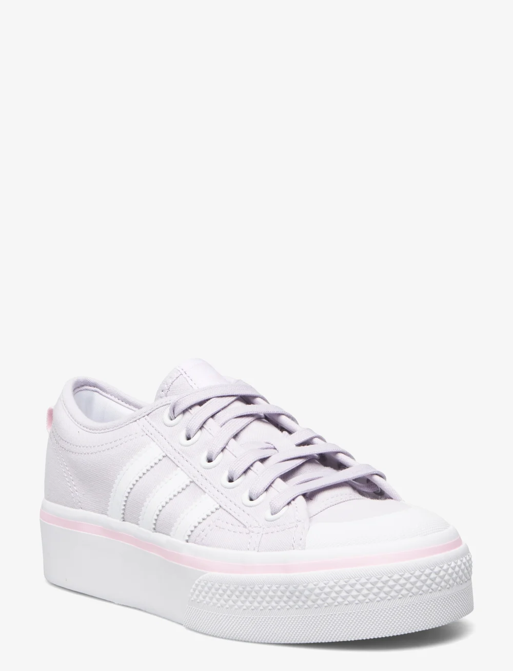 Adidas top platform sneaker