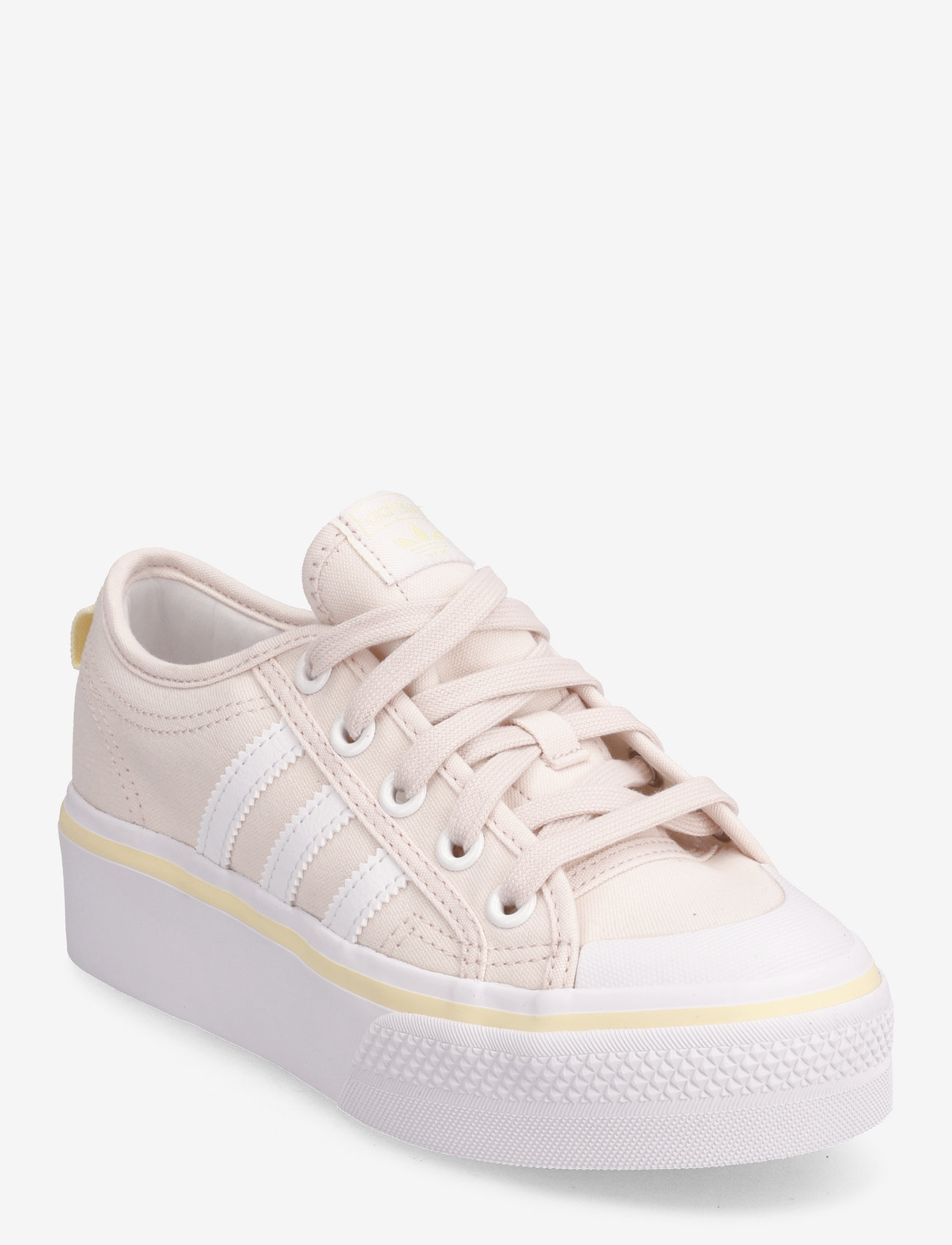 adidas Originals - NIZZA PLATFORM J - wonqua/ftwwht/almyel - 0