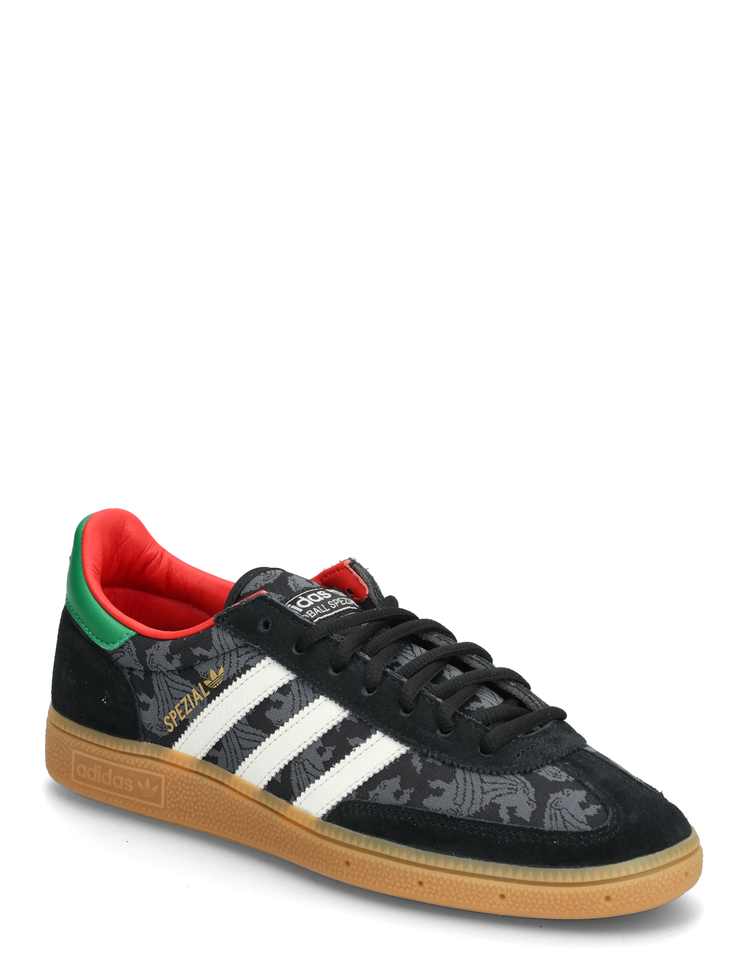 adidas Originals HANDBALL SPEZIAL - Streetwear - CBLACK/CWHITE/GREEN / multi