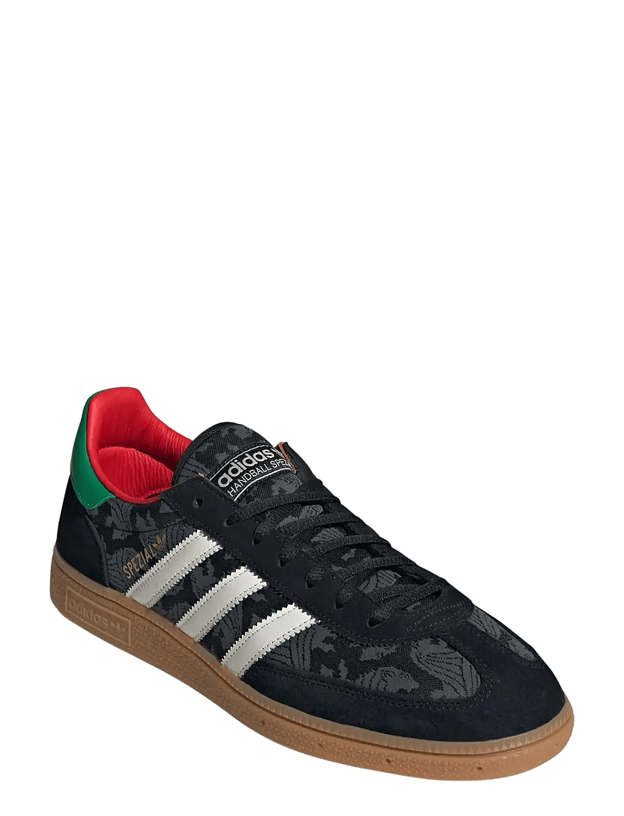 adidas Originals - HANDBALL SPEZIAL - niedriger schnitt - cblack/cwhite/green - 0