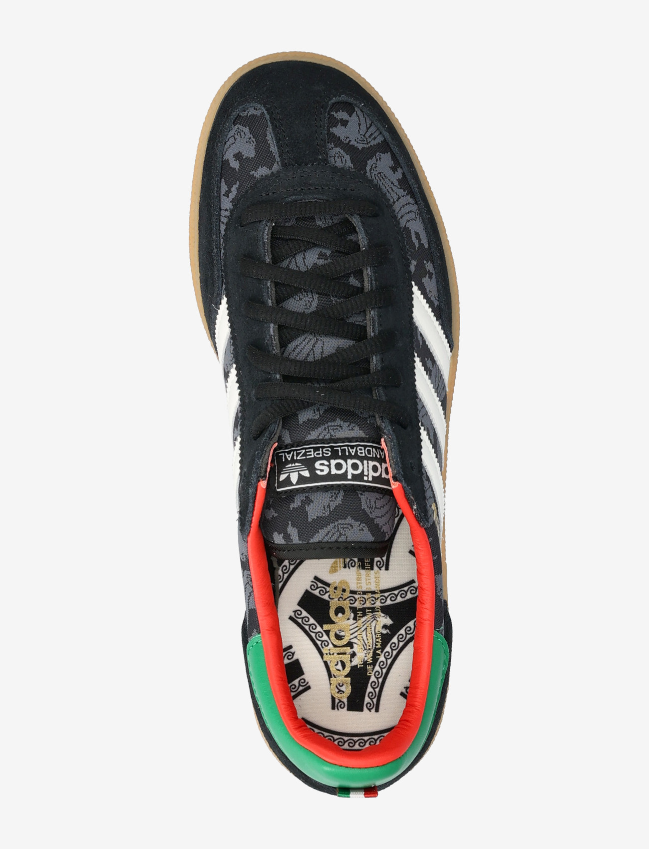 adidas Originals - HANDBALL SPEZIAL - low tops - cblack/cwhite/green - 3