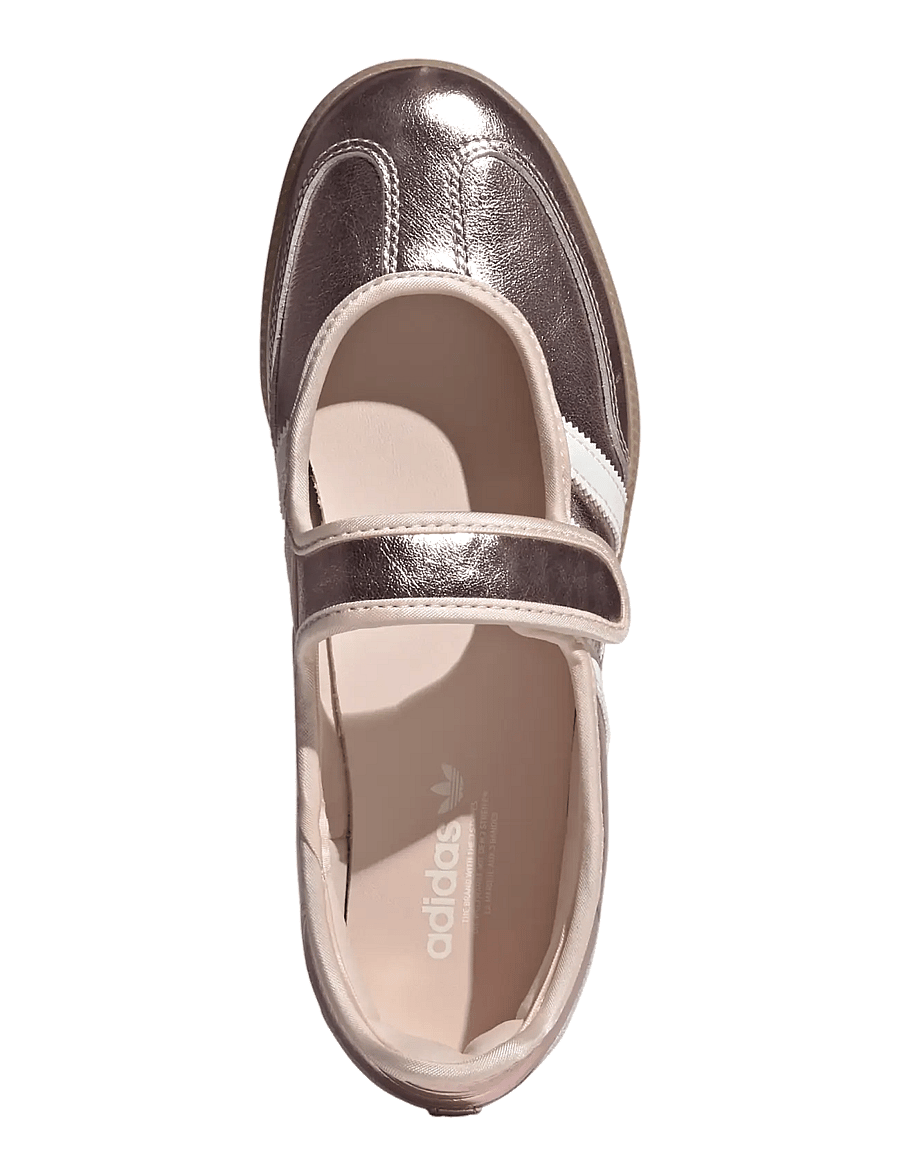 adidas Originals - SAMBA JANE W - low top sneakers - wonqua/owhite/gum4 - 3