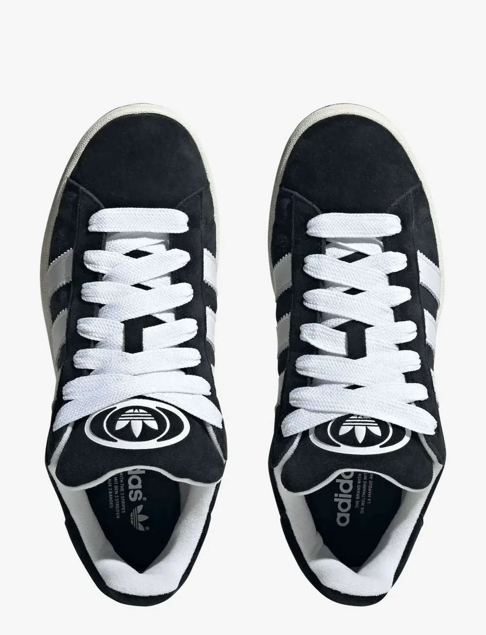 adidas Originals - CAMPUS 00s - low tops - cblack/ftwwht/owhite - 5