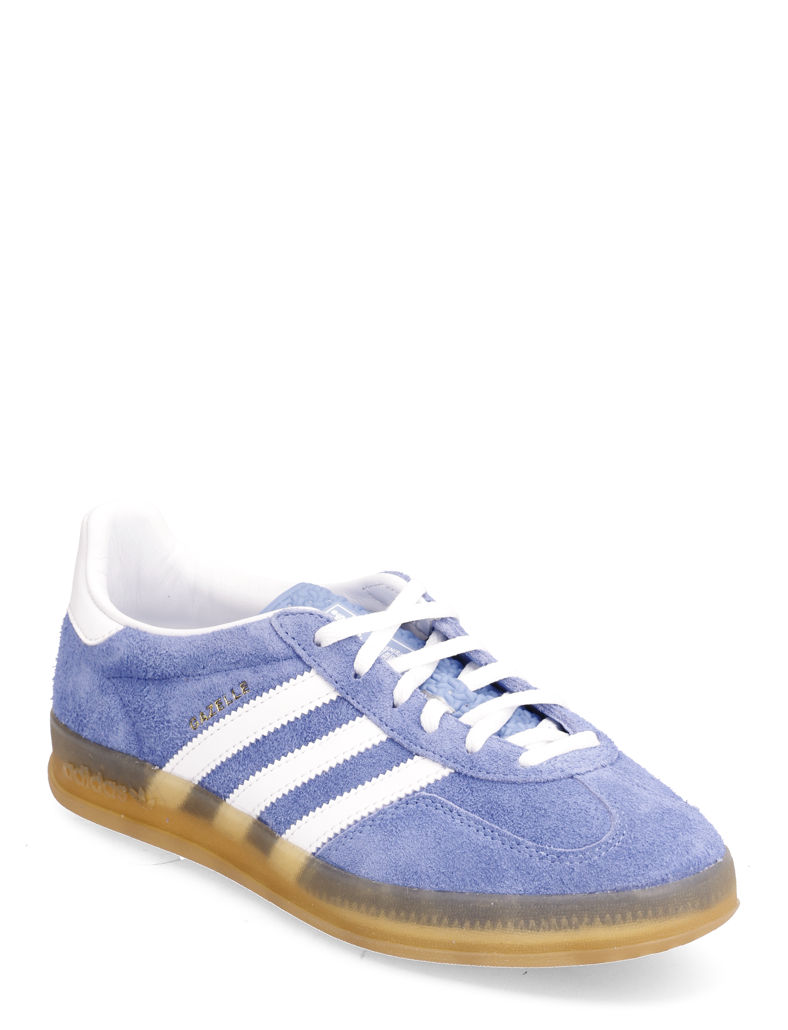 adidas Originals GAZELLE INDOOR W - Tilbud - BLUFUS/FTWWHT/GOLDMT / blue