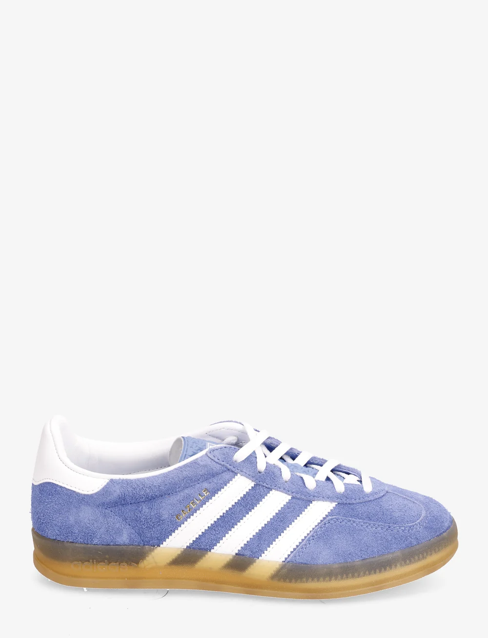 adidas Originals - GAZELLE INDOOR W - lave sneakers - blufus/ftwwht/goldmt - 1