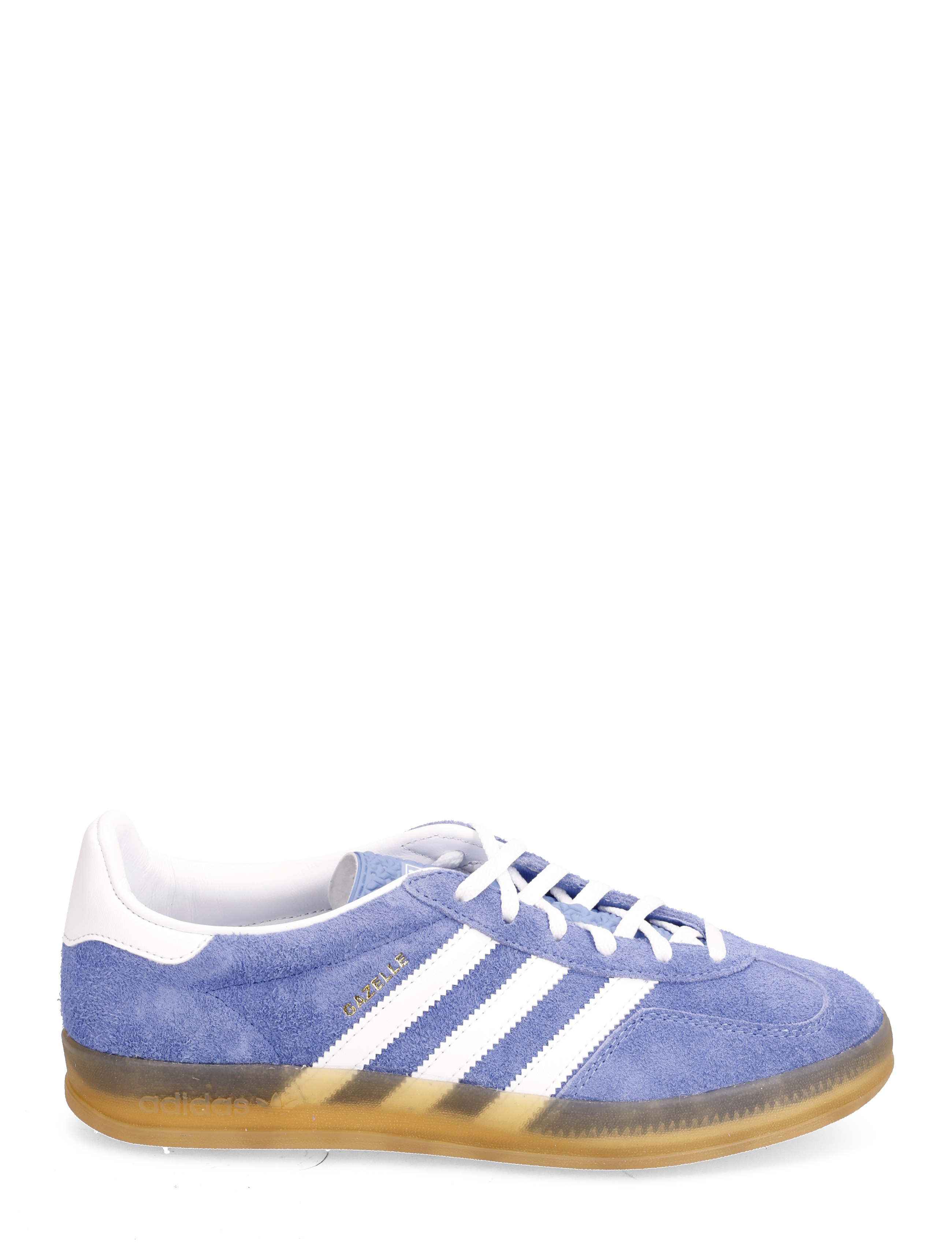 adidas Originals - GAZELLE INDOOR W - lage sneakers - blufus/ftwwht/goldmt - 1