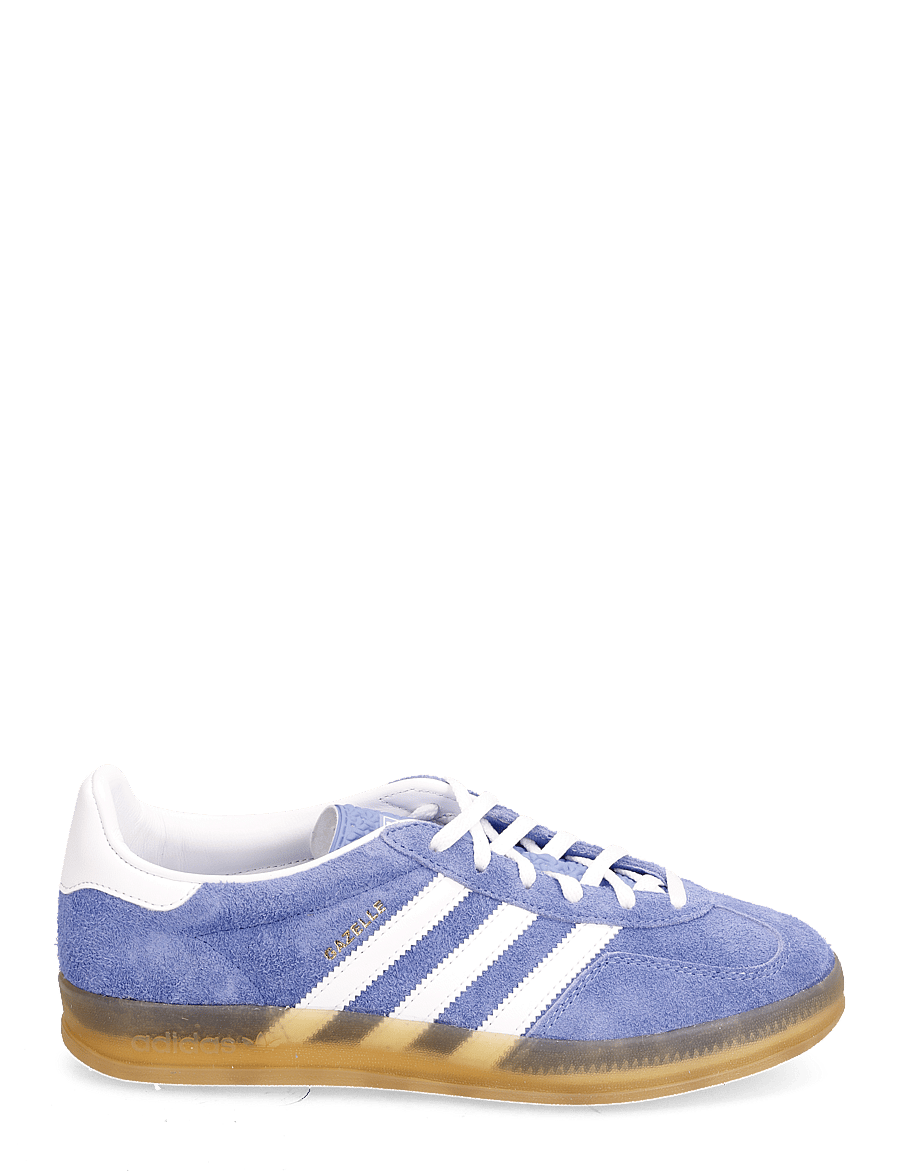adidas Originals - GAZELLE INDOOR W - lage sneakers - blufus/ftwwht/goldmt - 1